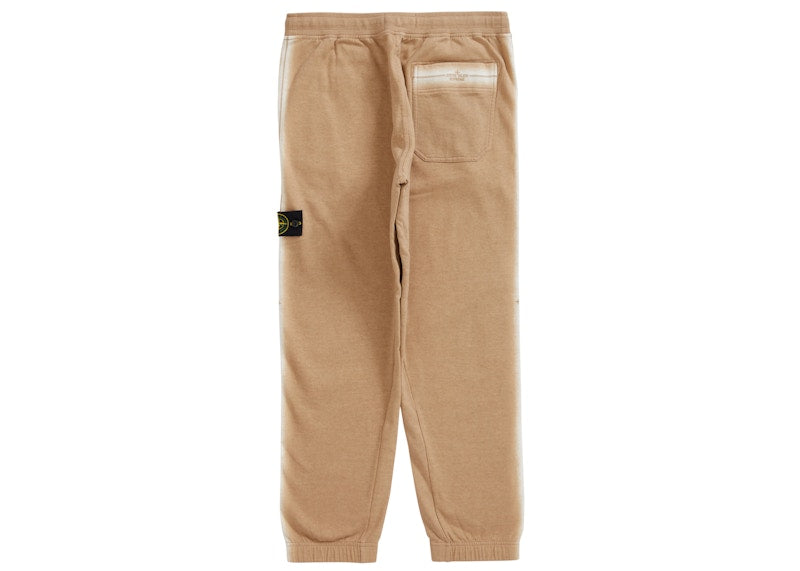 Supreme Stone Island Stripe Sweatpant Tan