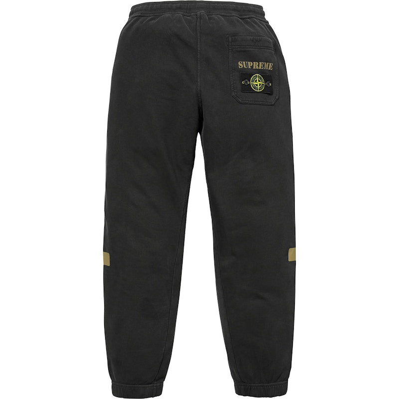 Supreme Stone Island Sweatpant Black