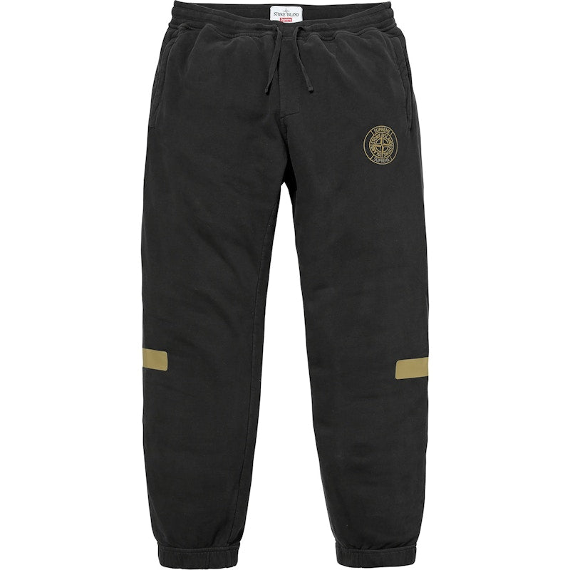 Supreme Stone Island Sweatpant Black