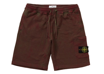 Supreme Stone Island Sweatshort Red