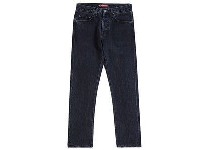 Supreme Stone Washed Slim Jean (FW19) Black