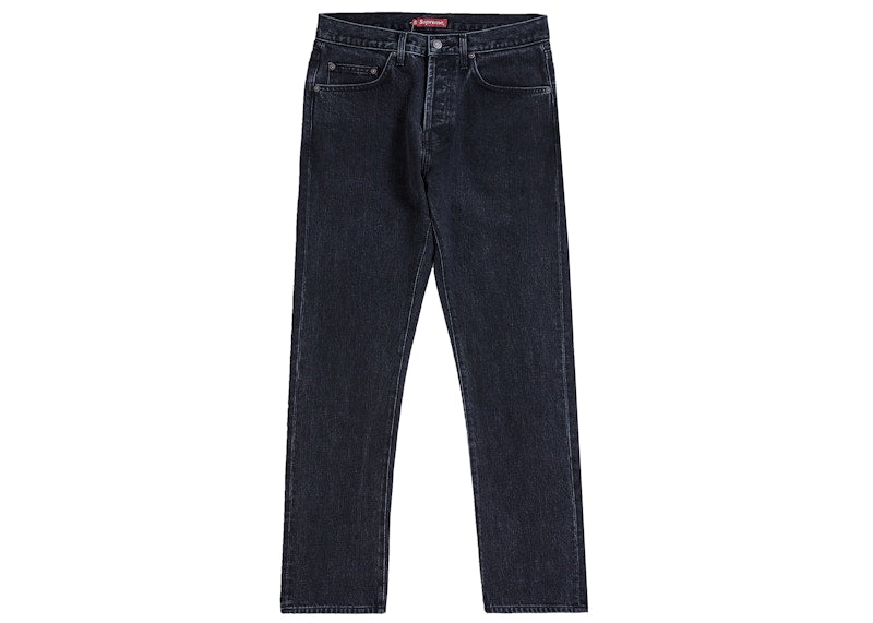 Supreme Stone Washed Slim Jean (FW19) Black