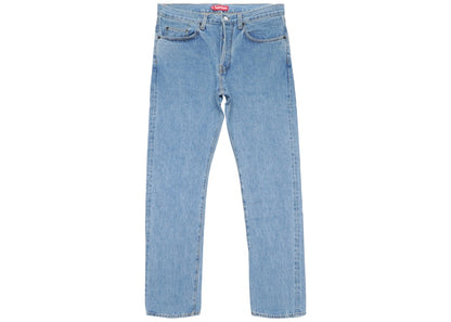 Supreme Stone Washed Slim Jeans Stone Washed Indigo