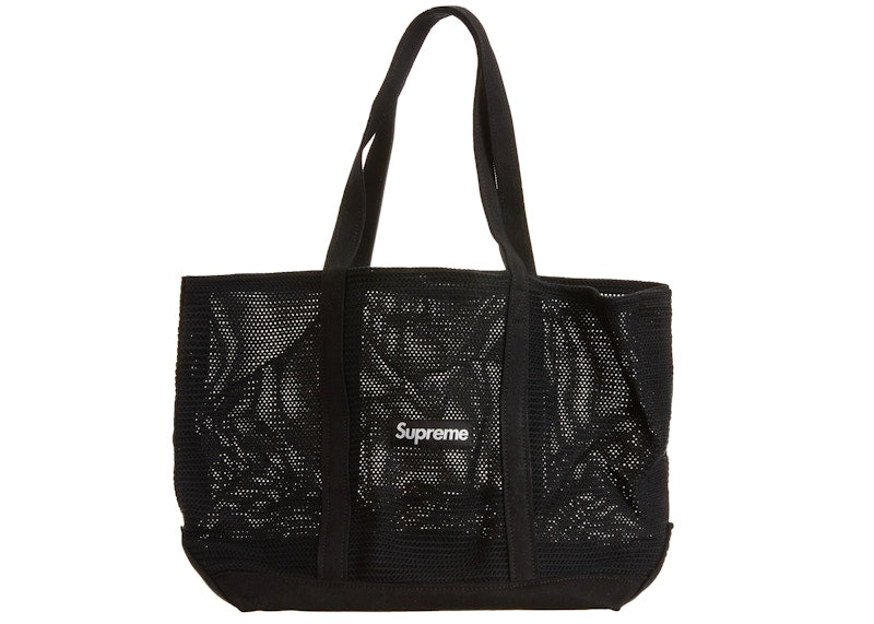 Supreme String Tote Black