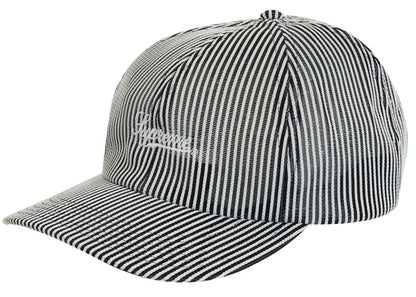 Supreme Stripe Mesh 6-Panel Black