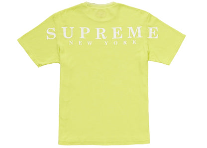 Supreme Stripe Rib Waffle Top Pale Lime