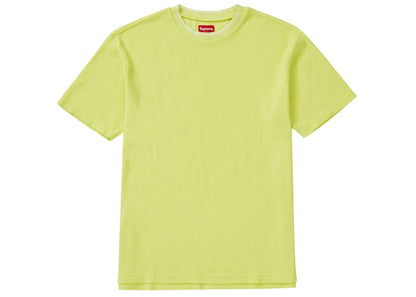 Supreme Stripe Rib Waffle Top Pale Lime