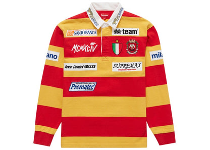 Supreme Stripe Rugby Red