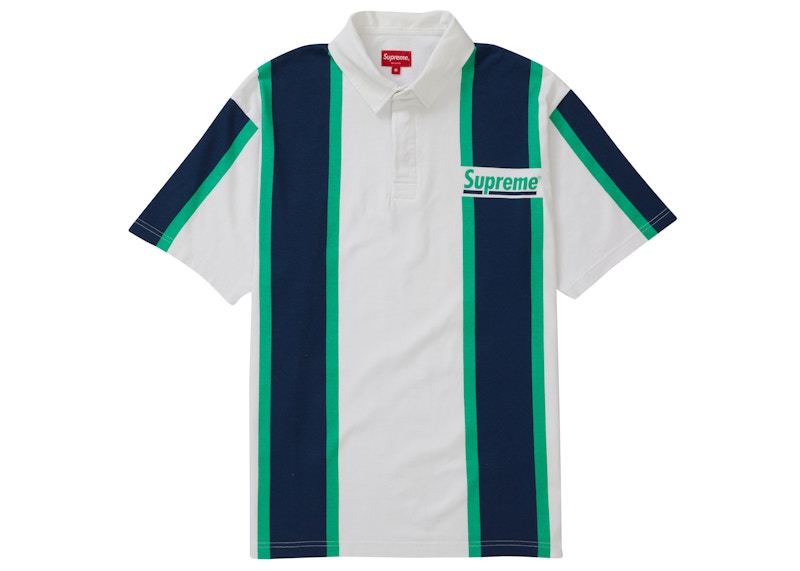 Supreme Stripe S/S Rugby White