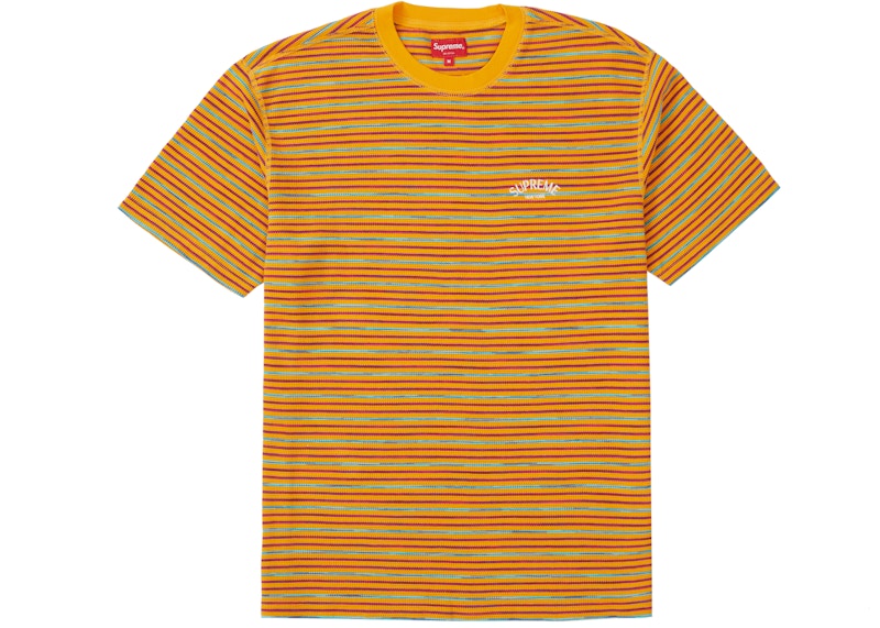 Supreme Stripe Thermal S/S Top Orange