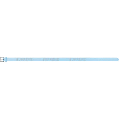 Supreme Studded Logo Belt Light Blue