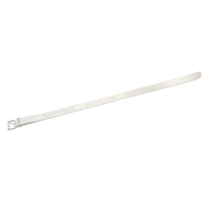 Supreme Studded Logo Belt White
