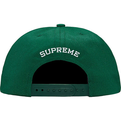 Supreme Studded Script Logo 5-Panel Green