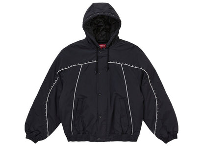 Supreme Studded Stadium Jacket Black