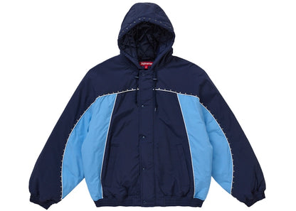 Supreme Studded Stadium Jacket Navy