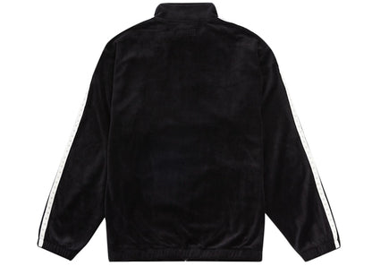 Supreme Studded Velour Track Jacket Black