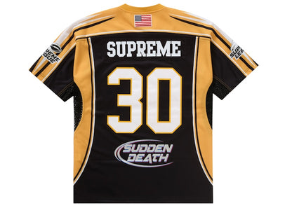 Supreme Sudden Death Football Jersey Black