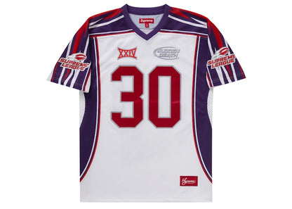 Supreme Sudden Death Football Jersey White