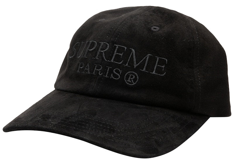 Supreme Suede 6-Panel Black