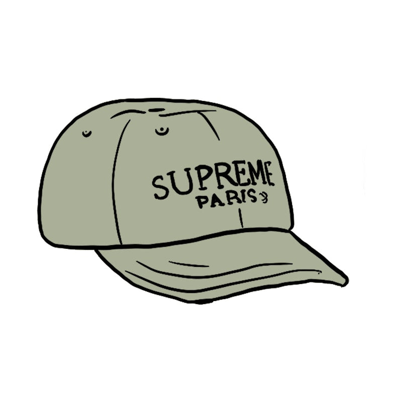 Supreme Suede 6-Panel Bright Green