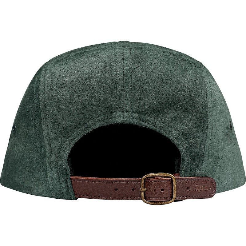 Supreme Suede Camp Cap (SS18) Dark Green