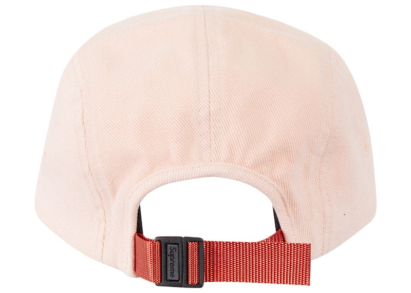 Supreme Suede Visor Camp Cap Peach