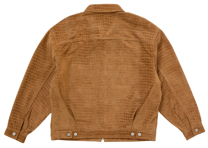 Supreme Suede Work Jacket Croc