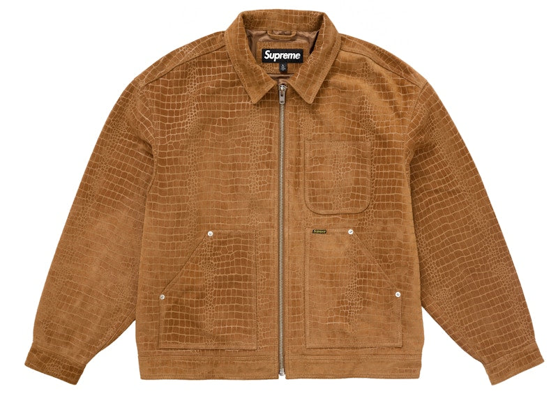 Supreme Suede Work Jacket Croc