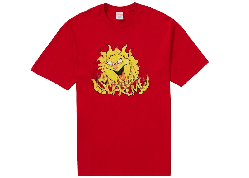 Supreme Sun Tee Red