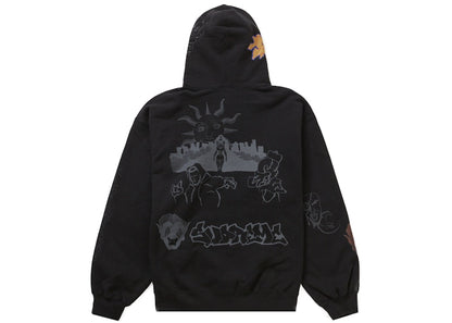 Supreme Sunrise Hooded Sweatshirt Black