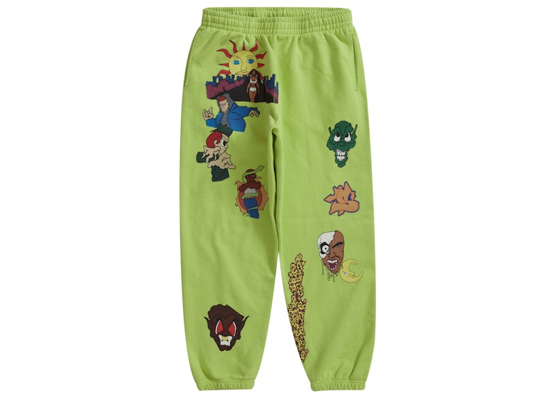 Supreme Sunrise Sweatpant Acid Green