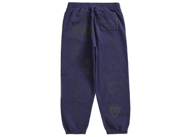 Supreme Sunrise Sweatpant Washed Navy