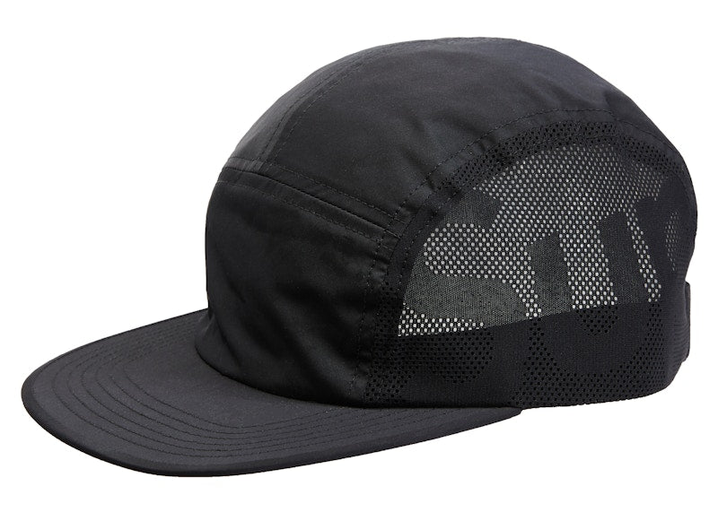 Supreme Sup Mesh Camp Cap Black