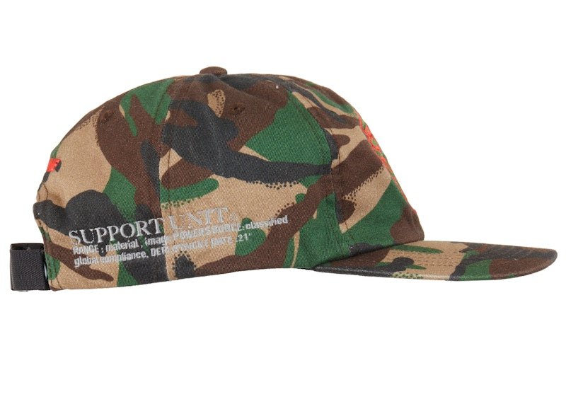 Supreme Support Unit 6-Panel Swirl Camo