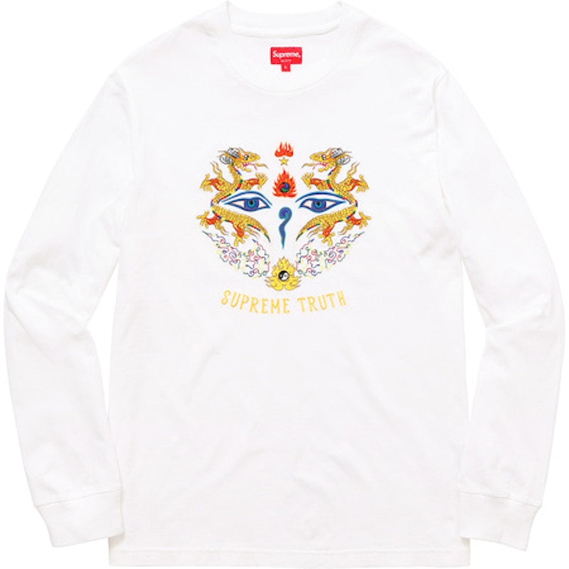 Supreme Supreme Truth Long Sleeve Tee White