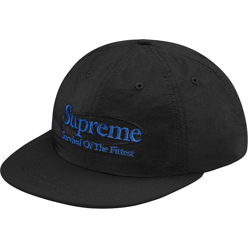 Supreme Survival Nylon 6-Panel Black