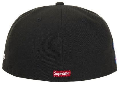 Supreme Swarovski S Logo New Era 59Fifty Fitted Hat Black