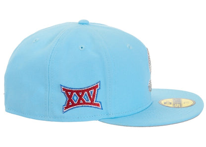 Supreme Swarovski S Logo New Era 59Fifty Fitted Hat Light Blue