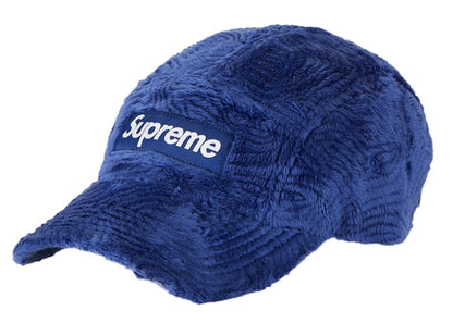 Supreme Swirl Fleece Camp Cap Blue