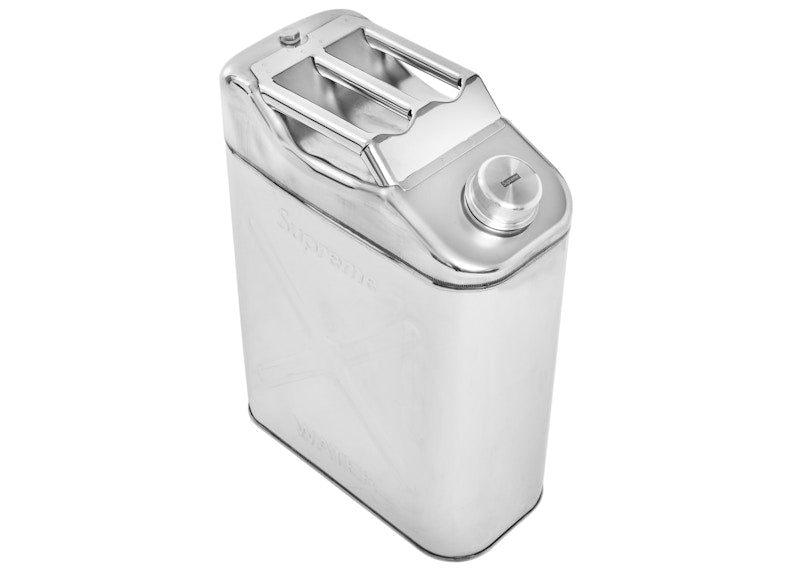 Supreme Swiss Link Stainless Steel 20L Water Can Silver