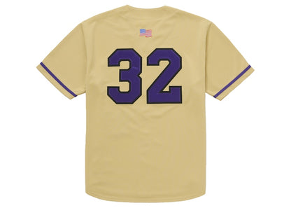 Supreme Swords Baseball Jersey Gold