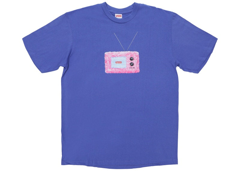 Supreme TV Tee Light Purple