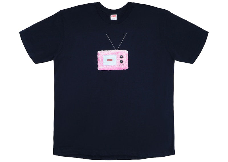 Supreme TV Tee Navy