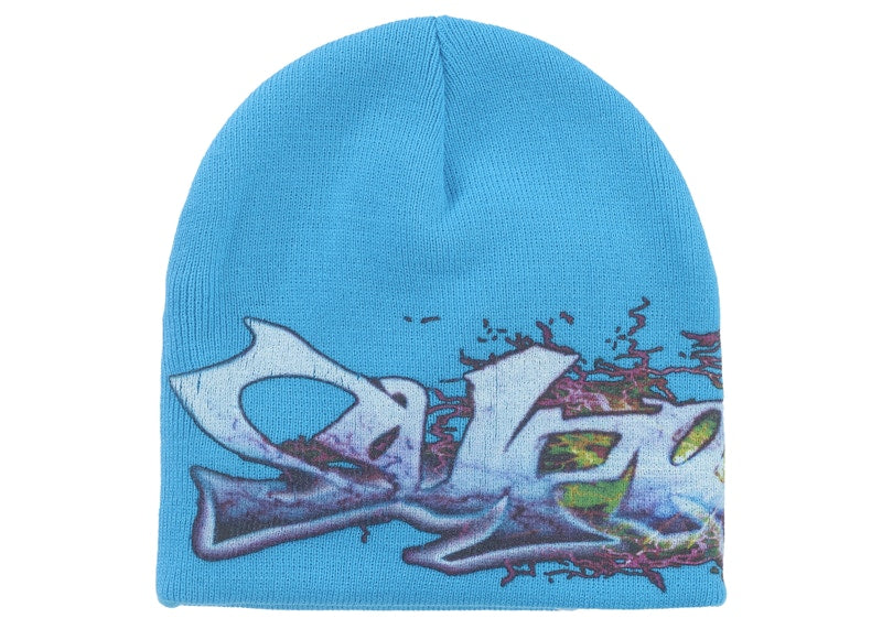 Supreme Tag Beanie (FW25) Blue