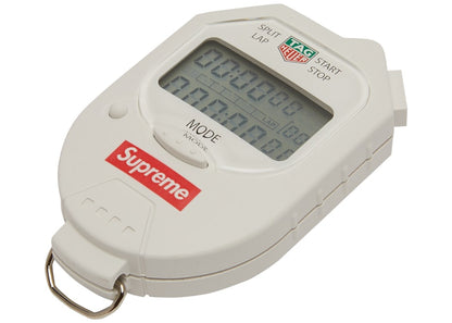 Supreme Tag Heuer Pocket Pro Stopwatch White