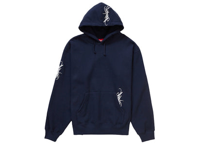 Supreme Tag Hooded Sweatshirt (SS24) Navy