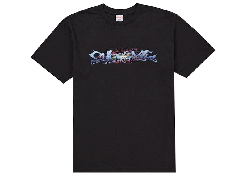 Supreme Tag Tee Black