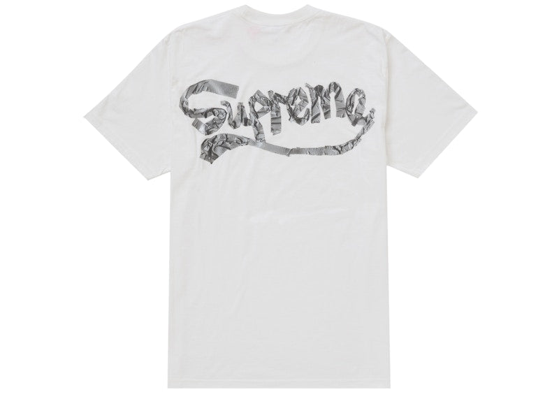 Supreme Tape Tee White