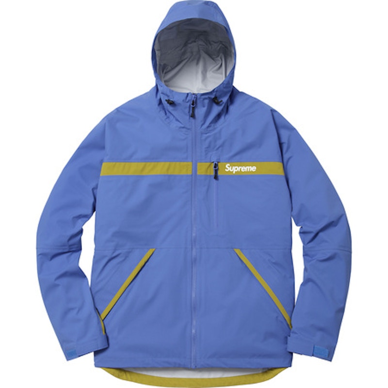 Supreme Taped Seam Jacket (SS17) Light Blue