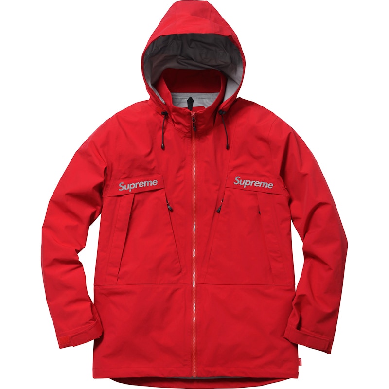Supreme Taped Seam Jacket Red